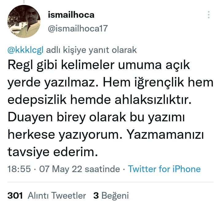 Regl kanından utanacağınıza, öldürülen kadınların kanından utanın! Esenler'de 19 yaşındaki bir kadın sokak ortasında silahla vurularak öldürüldü! Bunları konuşun! #regl