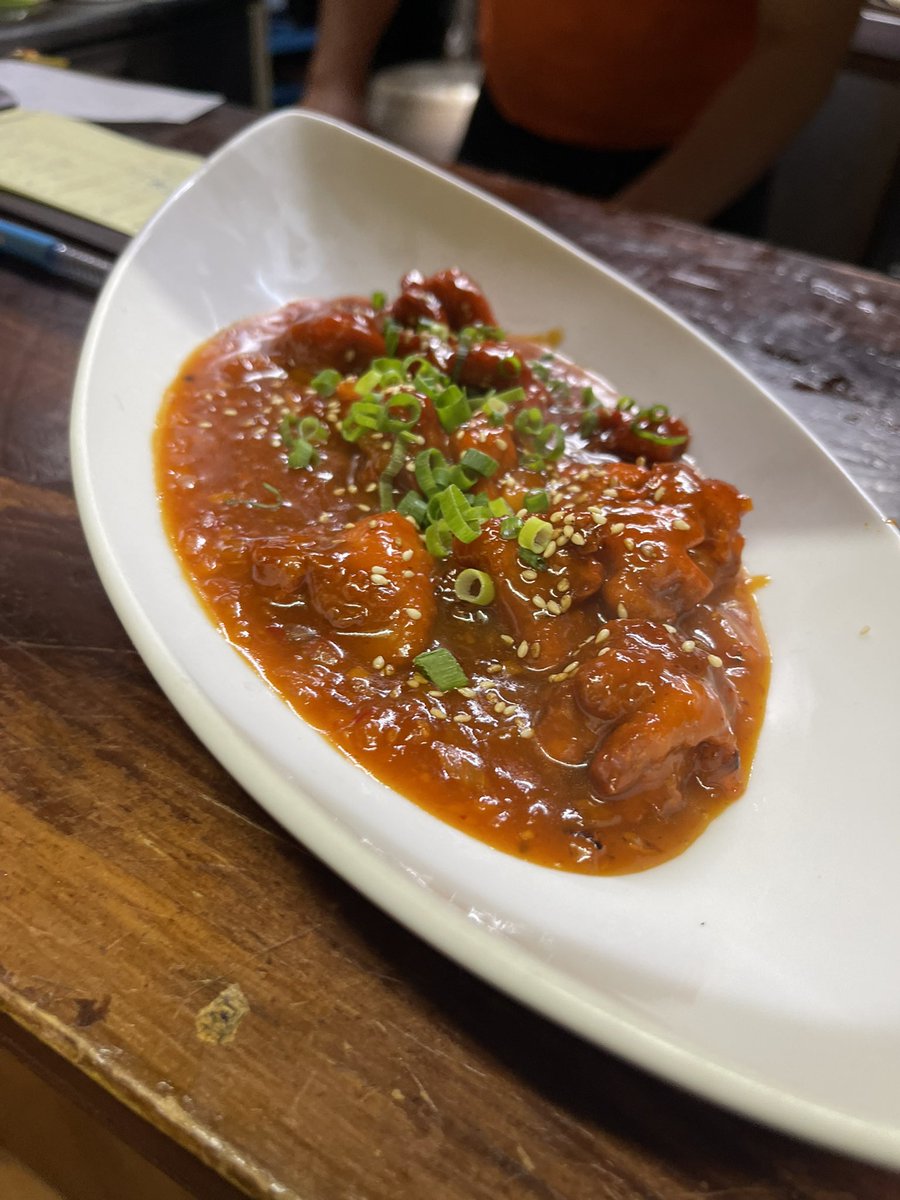 LamaDining's tweet photo. ラマからのご挨拶,
——フライドチキンあんかけ—
——Deep Fried Chicken Ankake—
#eatwithadlama #ADLama #インド料理ラマ #チキンあんかけ #鷺宮ラマ #井草ラマ #スパイス #幸せな休日 #チキンあんかけスパ #カレー #ナン #カレーナン #カレーナン店 #StopPutin #StopPutinNOW #peace #love #noviolence https://t.co/Hksz0j4c7c