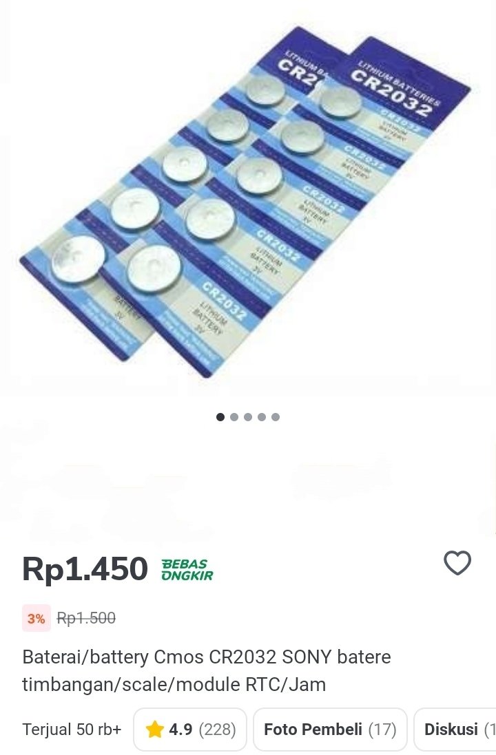 KomputerSola's tweet photo. #baterai #cmos #pc #remote #mainan #anak #jam #murahbanget #indonesia #KinnPorscheEP5

Klik 👇👇👇
https://t.co/be8jMX0e7l https://t.co/YRIYlkJTLt