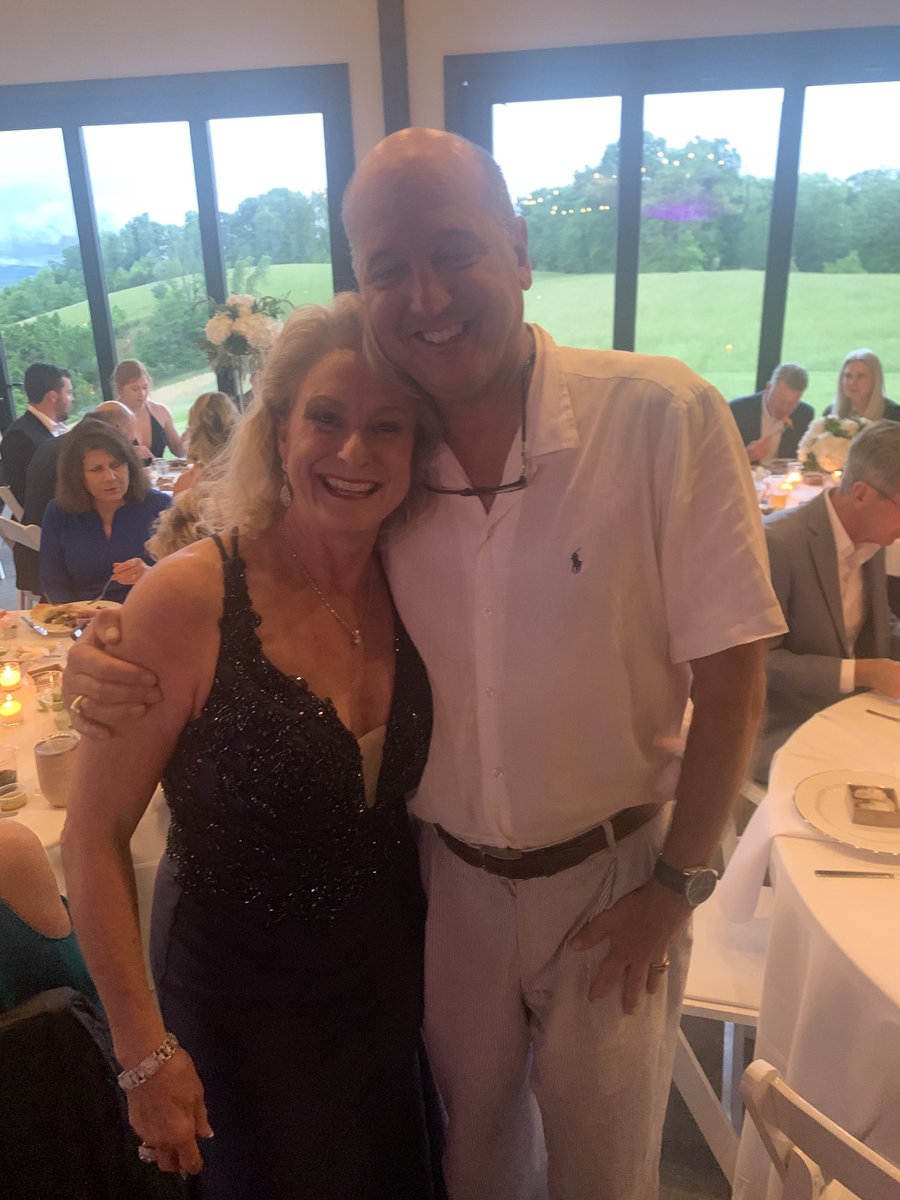 ross_rwalker's tweet photo. Spencer and Summers wedding reception . The proud mom of the  groom https://t.co/3YR7uuQMP0