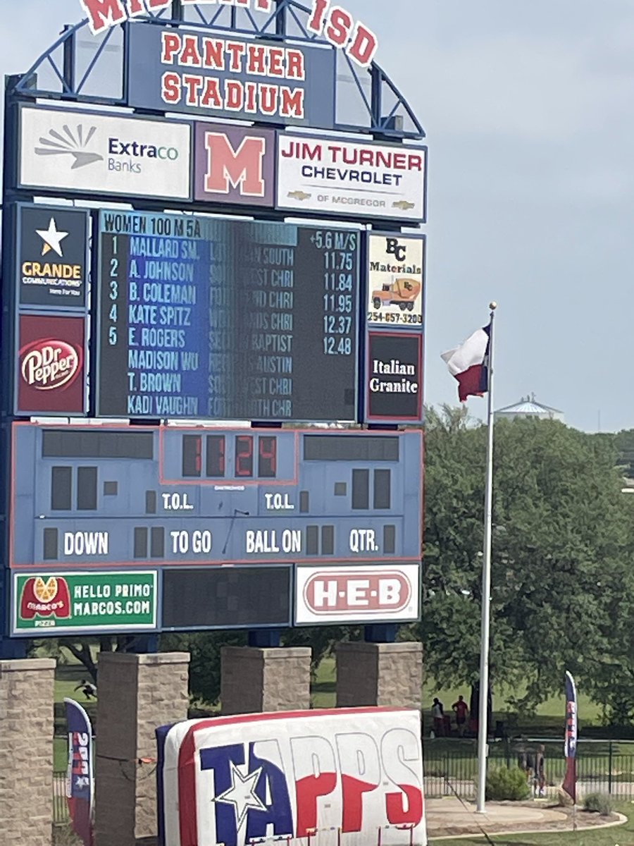 senior season✅
100-BACK TO BACK STATE CHAMP 11.75(pr)‼️🥇
long jump- 🥈
4x1-🥉
200-4th