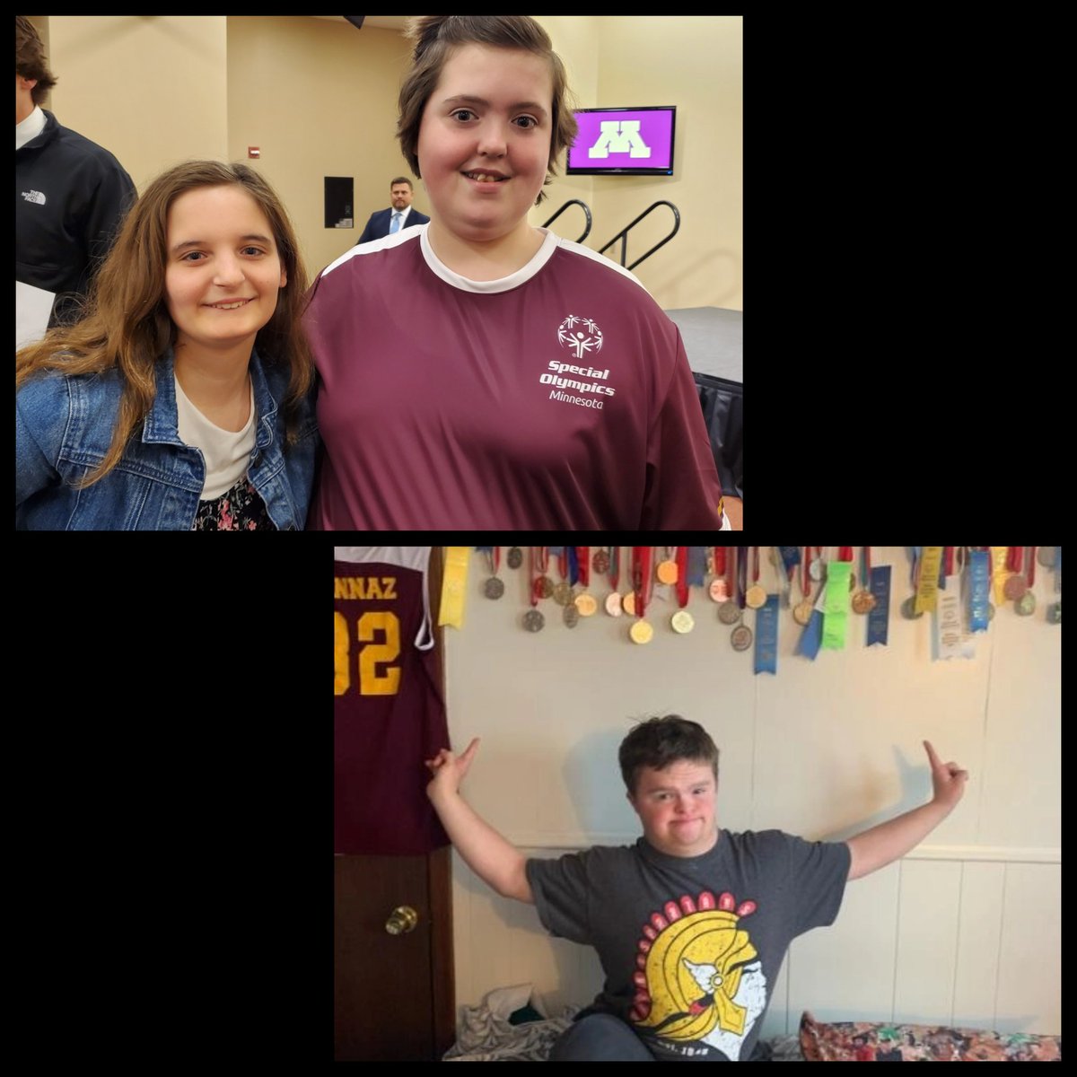 OronoUnified's tweet photo. Good luck to our members competing in 1 month at the 2022 Special Olympics USA Games: Peyton, Pierce, Anna, Thomas, Kyle, and Will ❤️💙
Congrats to our members Jenna and Danny who were named Honorary Chairs for the 2026 Games that will be in MN✨
We can't wait to see you shine⭐ https://t.co/Iqgv44AdPO