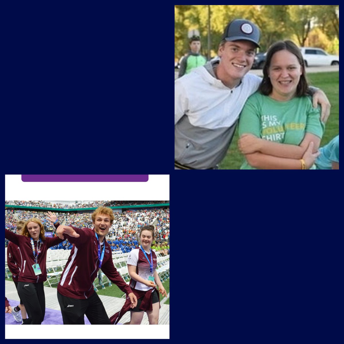 OronoUnified's tweet photo. Good luck to our members competing in 1 month at the 2022 Special Olympics USA Games: Peyton, Pierce, Anna, Thomas, Kyle, and Will ❤️💙
Congrats to our members Jenna and Danny who were named Honorary Chairs for the 2026 Games that will be in MN✨
We can't wait to see you shine⭐ https://t.co/Iqgv44AdPO