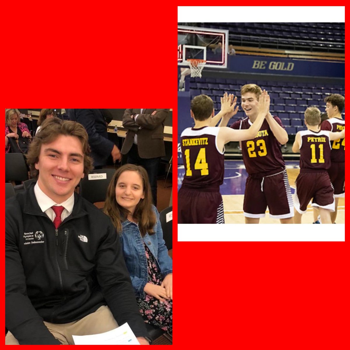 OronoUnified's tweet photo. Good luck to our members competing in 1 month at the 2022 Special Olympics USA Games: Peyton, Pierce, Anna, Thomas, Kyle, and Will ❤️💙
Congrats to our members Jenna and Danny who were named Honorary Chairs for the 2026 Games that will be in MN✨
We can't wait to see you shine⭐ https://t.co/Iqgv44AdPO