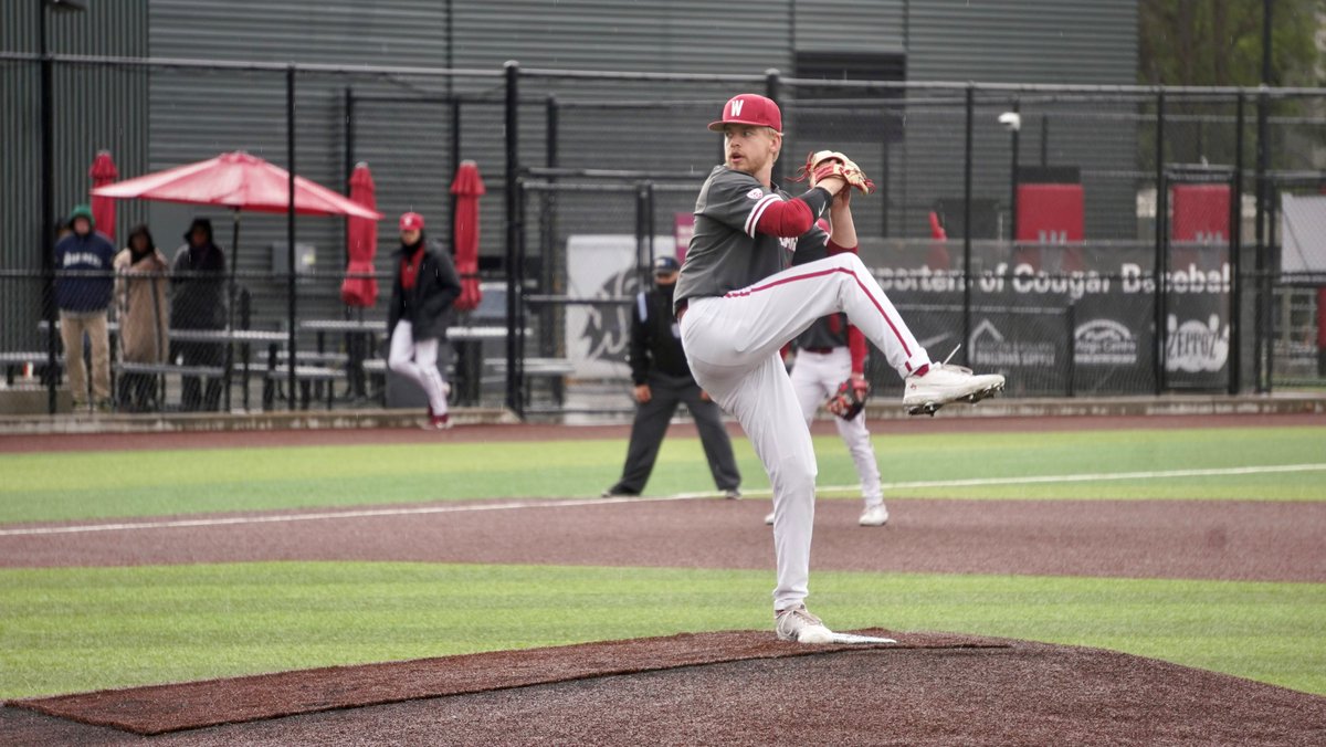 wsucougarbsb's tweet photo. Jack Smith collects 4 hits as Cougs rally for 9-7 win over Utah Valley

RECAP | https://t.co/oeRvshsY1p

Jack Smith | 4 H, 2B, HR, 3 R, 2 RBI
Kyle Russell | 2 H, 2 R, RBI
Elijah Hainline | 2 H, RBI
Cam Liss | 2.2 IP, 0 R, 5 K, W
Caden Kaelber | 1.1 IP, 0 R, SV

#GoCougs https://t.co/XDDIGZE5G8