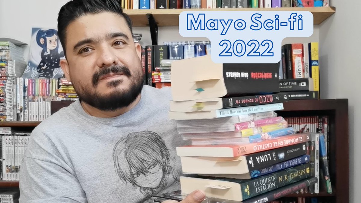 RafaRafaArauj's tweet photo. Ya esta colgado mi video del TBR para la iniciativa de del #Mayoscifi de las chicas de @litterariam podcast. Espero que muches se unan aunque sea con 1 o 2 retos. Adjunto 🧵 con todos los tbr que me vaya encontrando 👀
#teamHumanos
#teamSuperhéroes
https://t.co/unwh7sFH9e https://t.co/bPPpoSbSG0