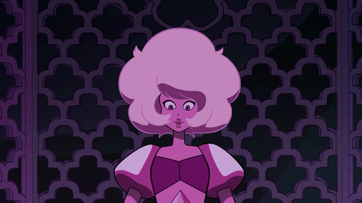 TVLaint's tweet photo. Un día como hoy, hace 4 años, se terminó el misterio. Se estrenaba el episodio #ASinglePaleRose de #StevenUniverse, en el que descubrimos que Rose Cuarzo realmente era Diamante Rosa. ¡Cómo pasa el tiempo! https://t.co/PskzhXicZd