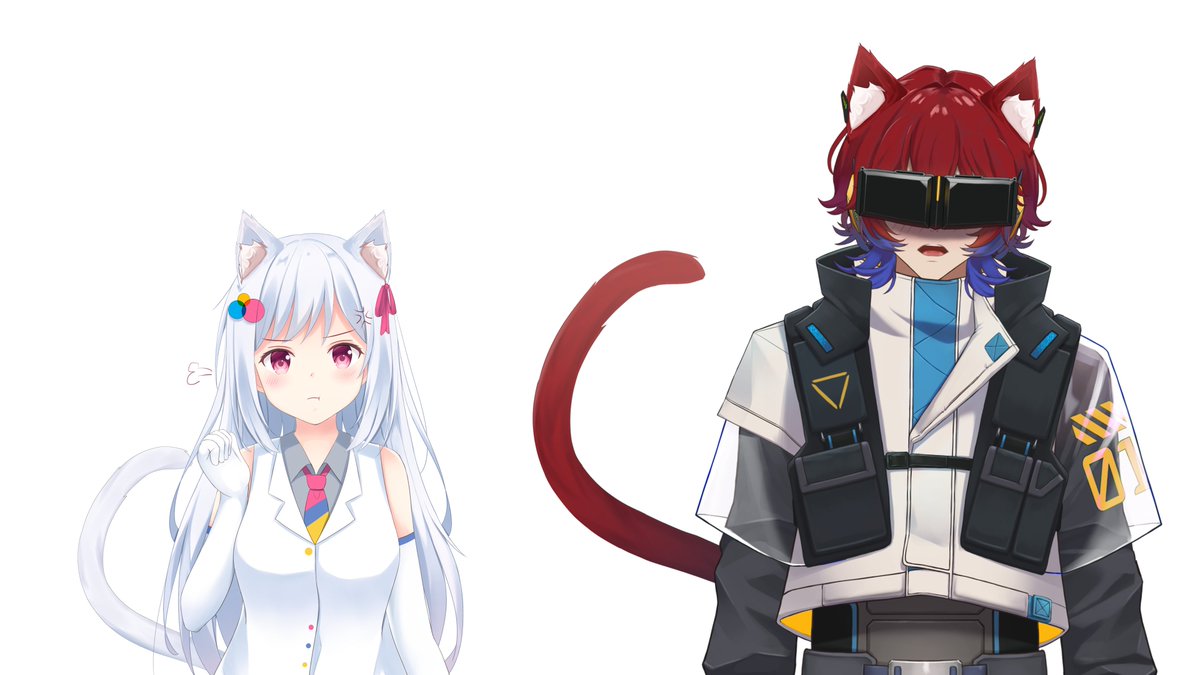ayyazerachiel's tweet photo. Finished making Mira and Kye's Nekomimi! 🥹

#ShouWorks
#Mira_Ku
#Khart https://t.co/ikP8gIQMgV