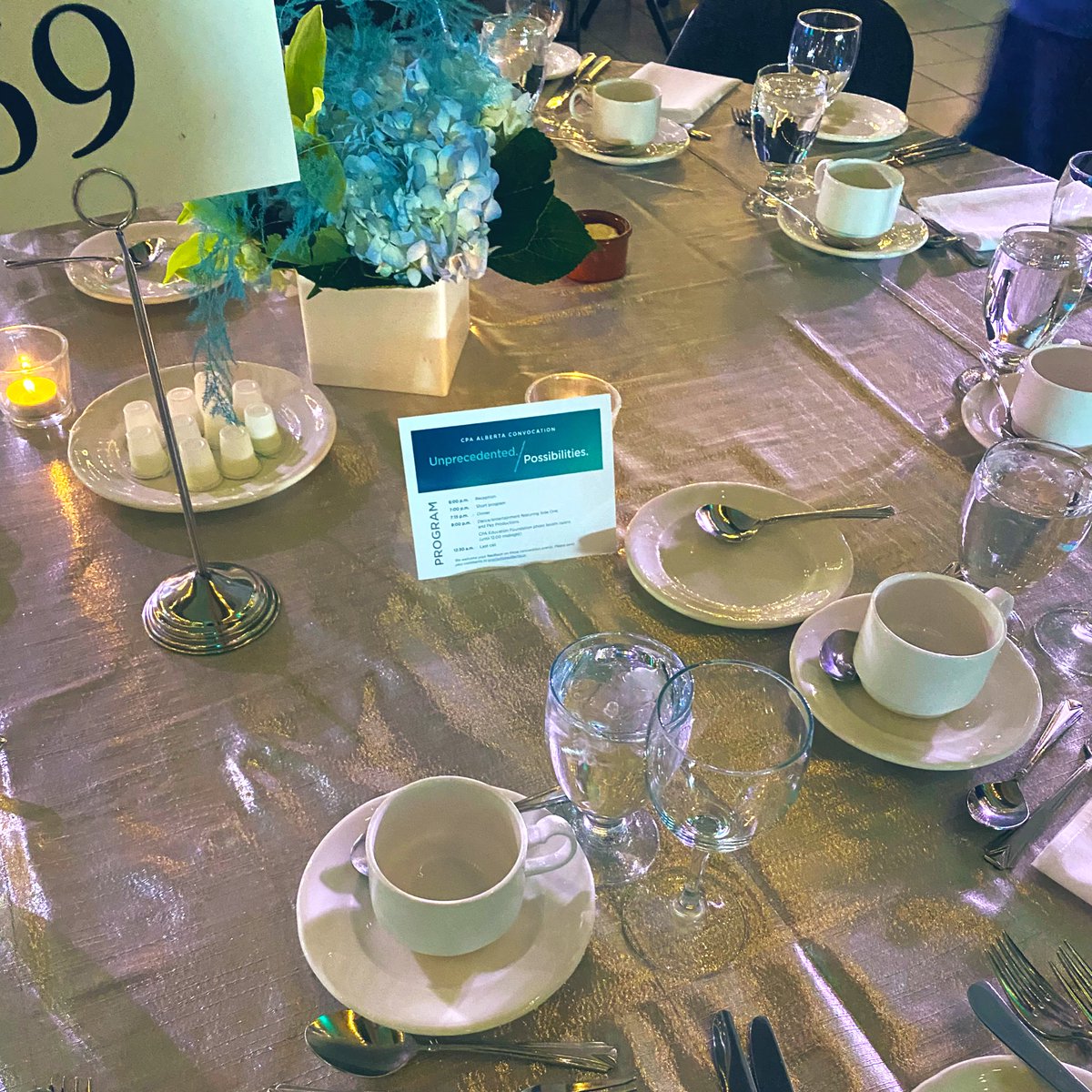 Come say hi at table 69! #cpagrad