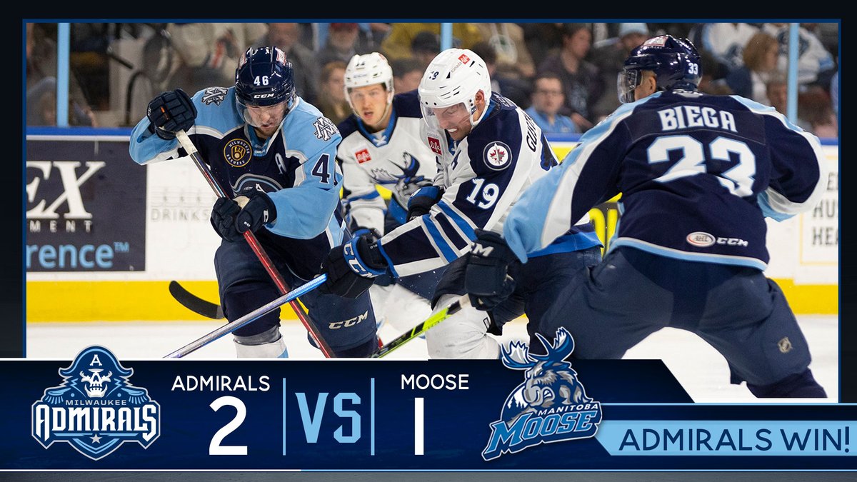 mkeadmirals's tweet photo. WE'RE 2-0 IN THE SERIES! 

#MILhockey | #MANvsMIL https://t.co/4Edn1hnrLa