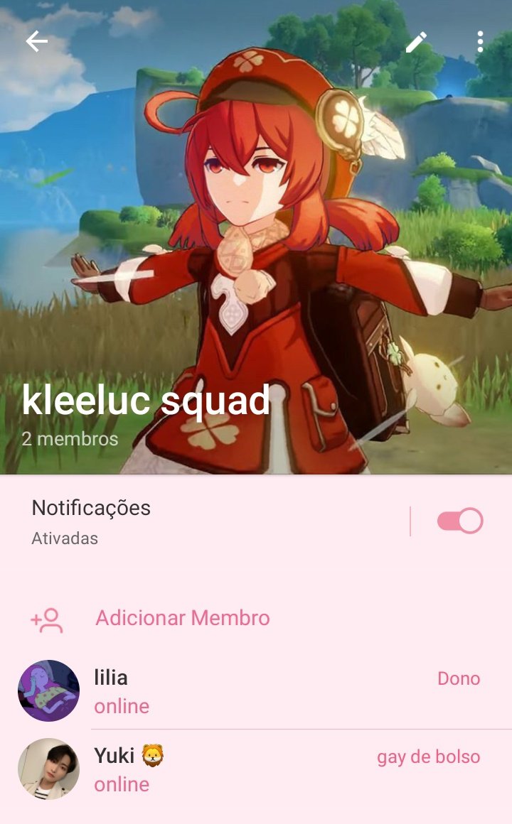 oi amgs, eu meu gay de bolso fav (@P1NKYUT) criamos um squad para gamers, então se vc joga genshin, mbl, WR, lol, mine, pou e etc, esse é seu lugar ein!! QM quiser entrar só deixar o link do tg aqui nos comentários