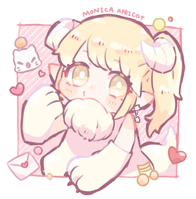 私が普段やってるゲームの自キャラと、お世話になってるフレさんを描いてみました!
