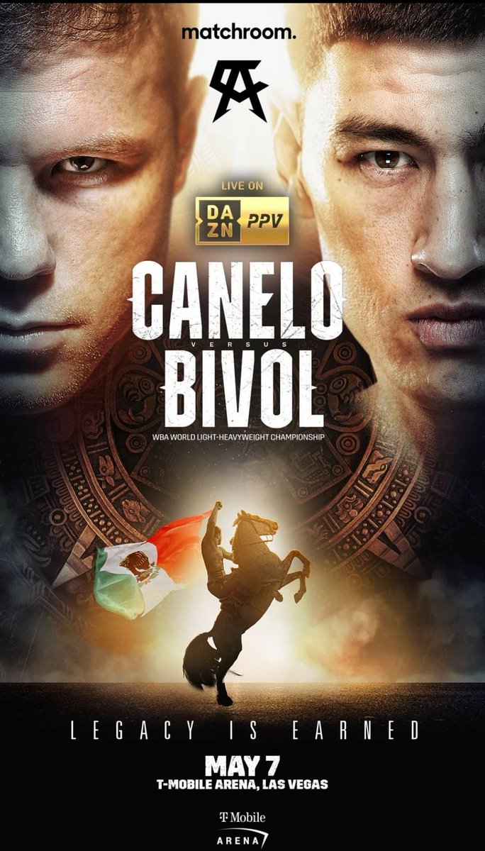 AryhellAlan's tweet photo. Es Hoy #CaneloBivol #caneloalvarez #Bivol #Boxeo
#SabadodeBox
👇👇👇👇 https://t.co/GQDwPyZcaB