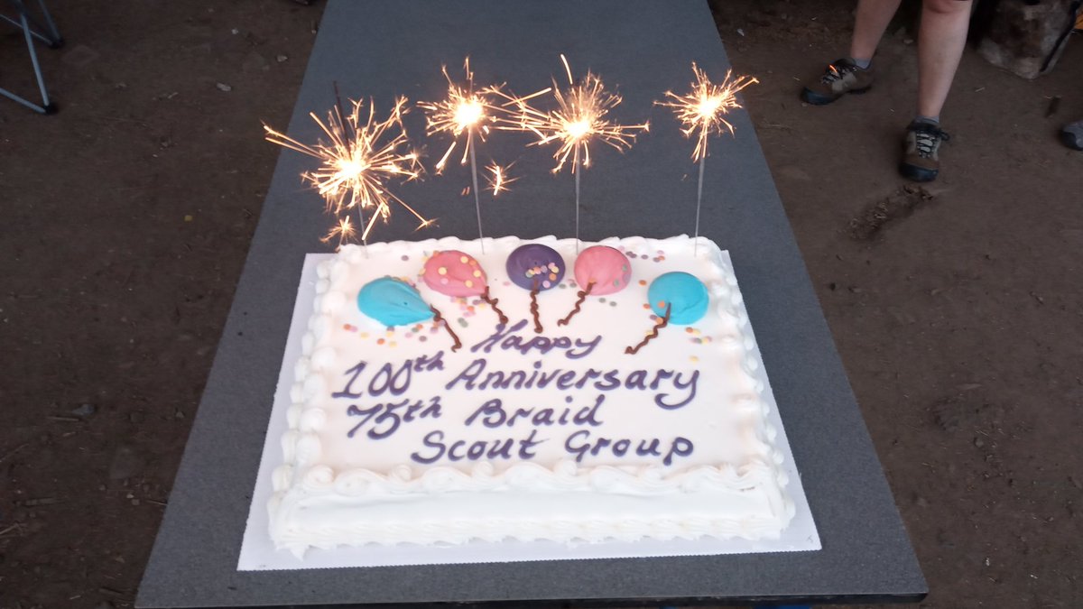 75thBraidScouts's tweet photo. We are at bonaly for our centenary camp. All having fun!! 

For all our members past and present and all the leaders over the years that have given up time to make scouting at the 75th possible this is for you.

100 years of the 75th Scout Group (Liberton, Blackford, Braid) https://t.co/v401604T0d