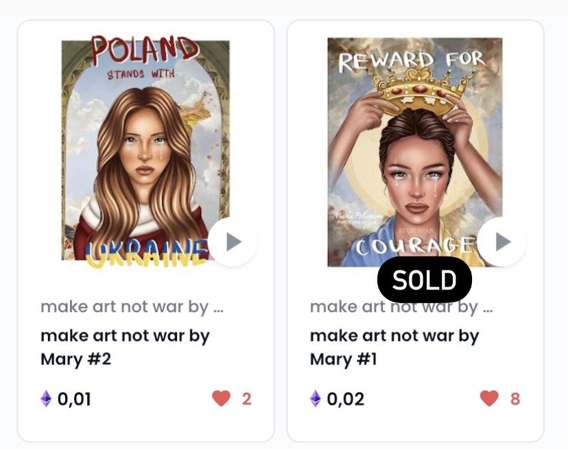 poluektova_m's tweet photo. One NFT from edition was sold❤️
All of them are available to buy 
Price: 0,01 and 0,02 

#nftart #NFTs #NFTCommunity #NFTfamily #nftnews #nftcollectors 

https://t.co/d8PPHDxvAh https://t.co/IGYNrE8fdX