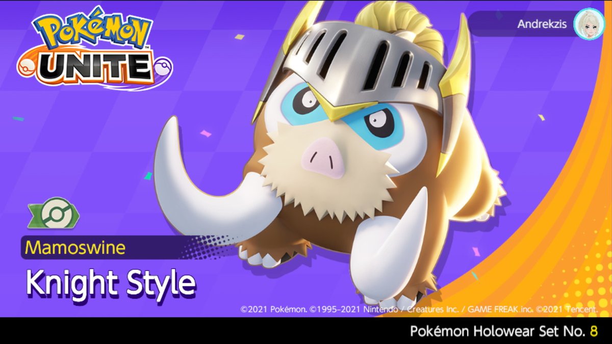 Andrekzis's tweet photo. #PokemonUNITE #NintendoSwitch https://t.co/Z3tTbNHJuT