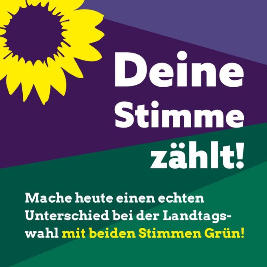 Heute ist #Landtagswahl! Deine Stimme zählt. Entscheide heute mit, wie #SchleswigHolstein regiert werden soll! 

Wir Grüne setzen uns ein für soziale Gerechtigkeit, Klima-, Natur und Tierschutz, eine nachhaltige Wirtschaft und ein modernes Bildungssystem.

#ltwsh22 #wählenwirgrün