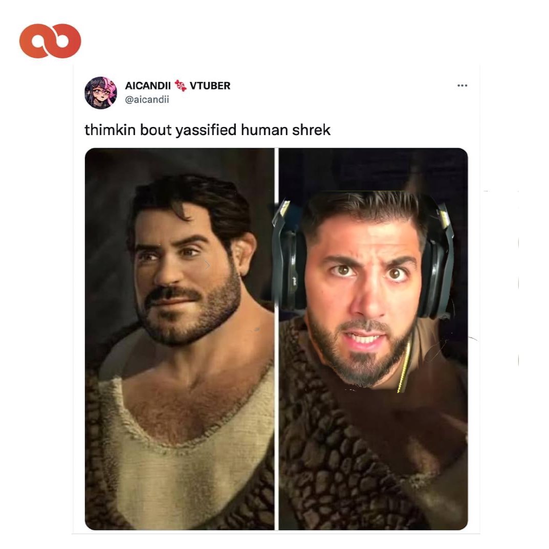 drksprw's tweet photo. I was today years old when I found out @NICKMERCS was in Shrek 2. https://t.co/2jdZhiIFqZ