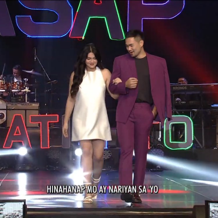 romanafied's tweet photo. ganda ganda nung romana, paps na paps naman yung raval 😭 labshoo dankay!! looking so sexy and astig for the last time @DimplesRomana @MikoRaval 💜 https://t.co/yuRALMtXfV