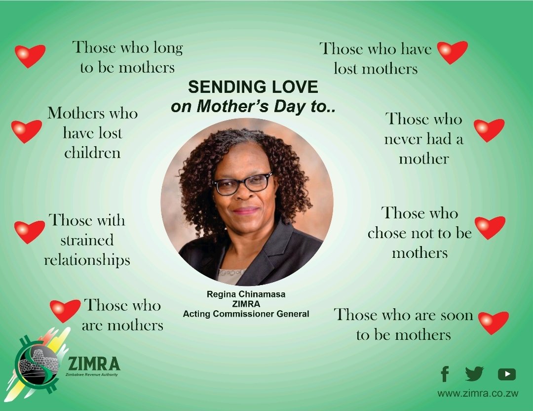 Zimra_11's tweet photo. Happy Mother's Day to all the special Mother's out there. #mothersday #mothersday2022 #iamforzero #Zimra https://t.co/ZX1ksq6rkn