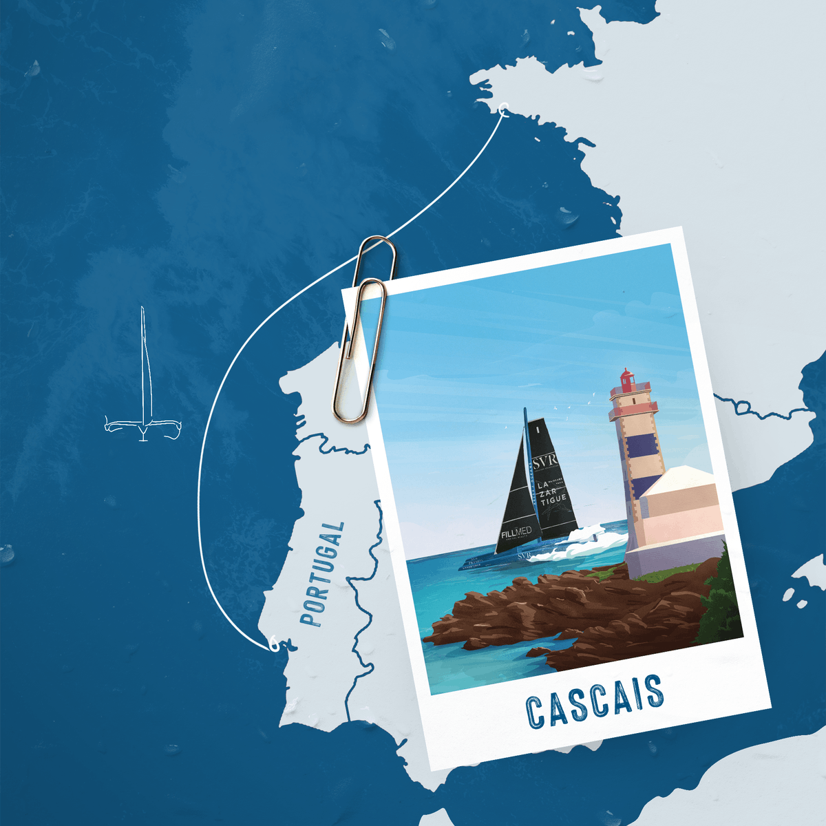SVRLazartigue's tweet photo. [TOURNÉE MÉDITERRANÉE]

Début de la tournée RP du #trimaransvrlazartigue aujourd'hui à Cascais, à la rencontre des collaborateurs du groupe KRESK et de ses filiales du Portugal !

Pour ne rien manquer, passez nous voir ici : https://t.co/M14omHt5Pr
#tourmed #rp #cascais https://t.co/A9j5bzaSju