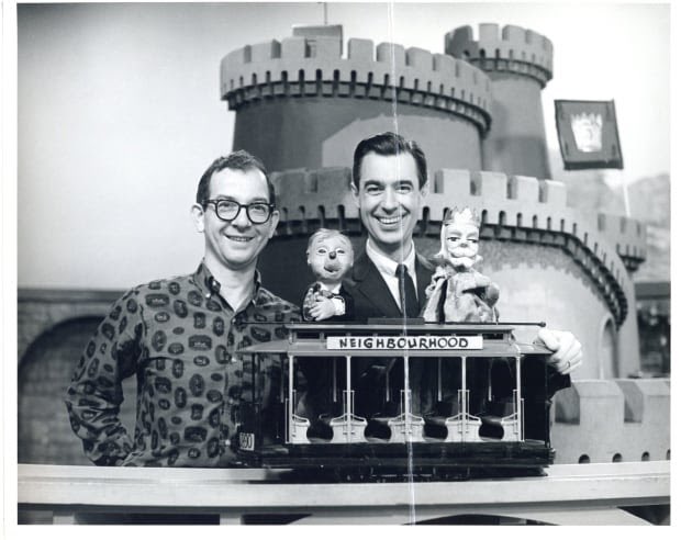 Did you know that Mr Dressup got his start on the CBC show “Misterogers” in the 1960s?  Prior to Fred Rogers’ PBS show “Mister Rogers’ Neighborhood”, which started in 1968 in the US, Fred Rogers lived in Canada developing the show.  He hired a young puppeteer named (cont)