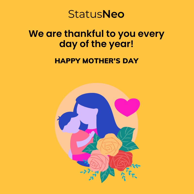 StatusNeoIndia's tweet photo. As children, we believed our mothers were superheroes because they never stopped. As adults, we know that it is true.

Celebrating all the mothers that have nurtured us and taken on the roles in the office like the superheroes that they are! Happy Mother's Day

#MothersDay https://t.co/I1apGtdhTC