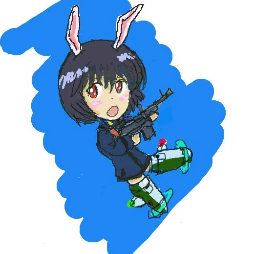 下原さんはデジタル覚えた頃に絵茶で描いた。板タブは中古のいただき物で、ドローソフトはまだ持っていない。ひたすら雑だがなんか貪欲さはあった  ('Д') 