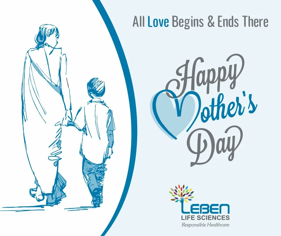 LebenLifeSci's tweet photo. All Love Begins &amp; Ends There - Happy Mother's Day
#HappyMothersDay #MothersDay #ResponsibleHealthcare https://t.co/RFz3yJfQfU