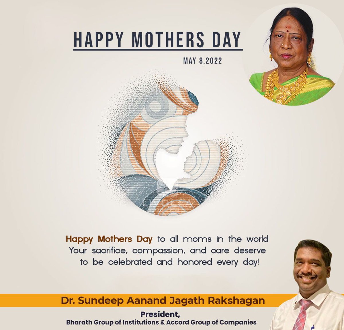 BIHER_Official's tweet photo. 𝐇𝐚𝐩𝐩𝐲 𝐌𝐨𝐭𝐡𝐞𝐫'𝐬 𝐃𝐚𝐲 to all Moms in the world Your Sacrifice, Compassion, and care deserve to be celebrated and honored every day! 

#biher #mothersday2022 #motherslove #mothersdayspecial #mothersdays https://t.co/WmVXnsFCy3