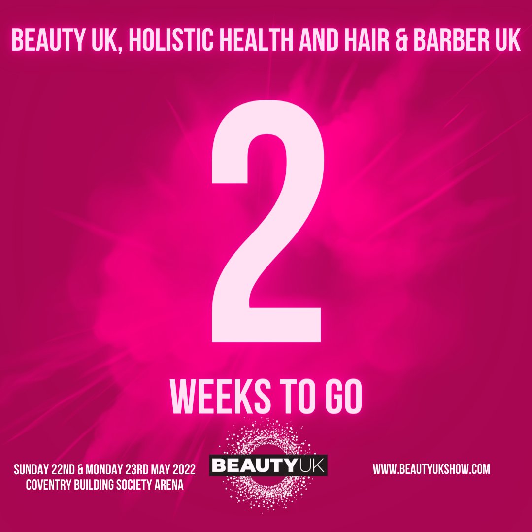The Countdown is on! There's still time to book yourself and your colleagues tickets to Holistic Health Show!

Head to our website to get yours! shop.beautyukshow.com/beauty-uk-home/