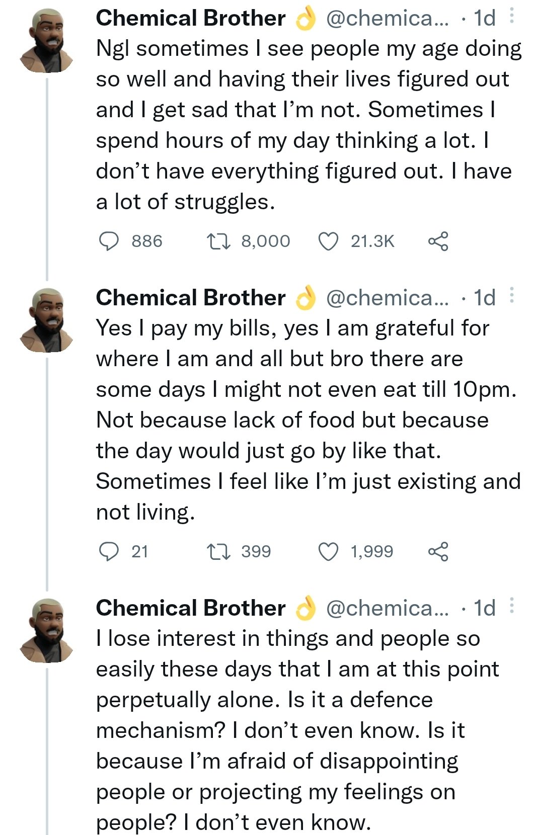 Instablog9ja On Twitter Influencer Opens Up About His Struggles Https