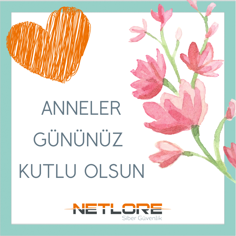 Yaşadığımız dünyayı sıcacık bir yuvaya dönüştüren, bize hayattaki tüm zorluklarla baş etmeyi, başarmak için sürekli çabalamayı öğreten annelerimiz, Anneler Gününüz kutlu olsun! 
#AnnelerGünü #mothersday #netlore #cyber #cybersecurity #sibergüvenlik #siber