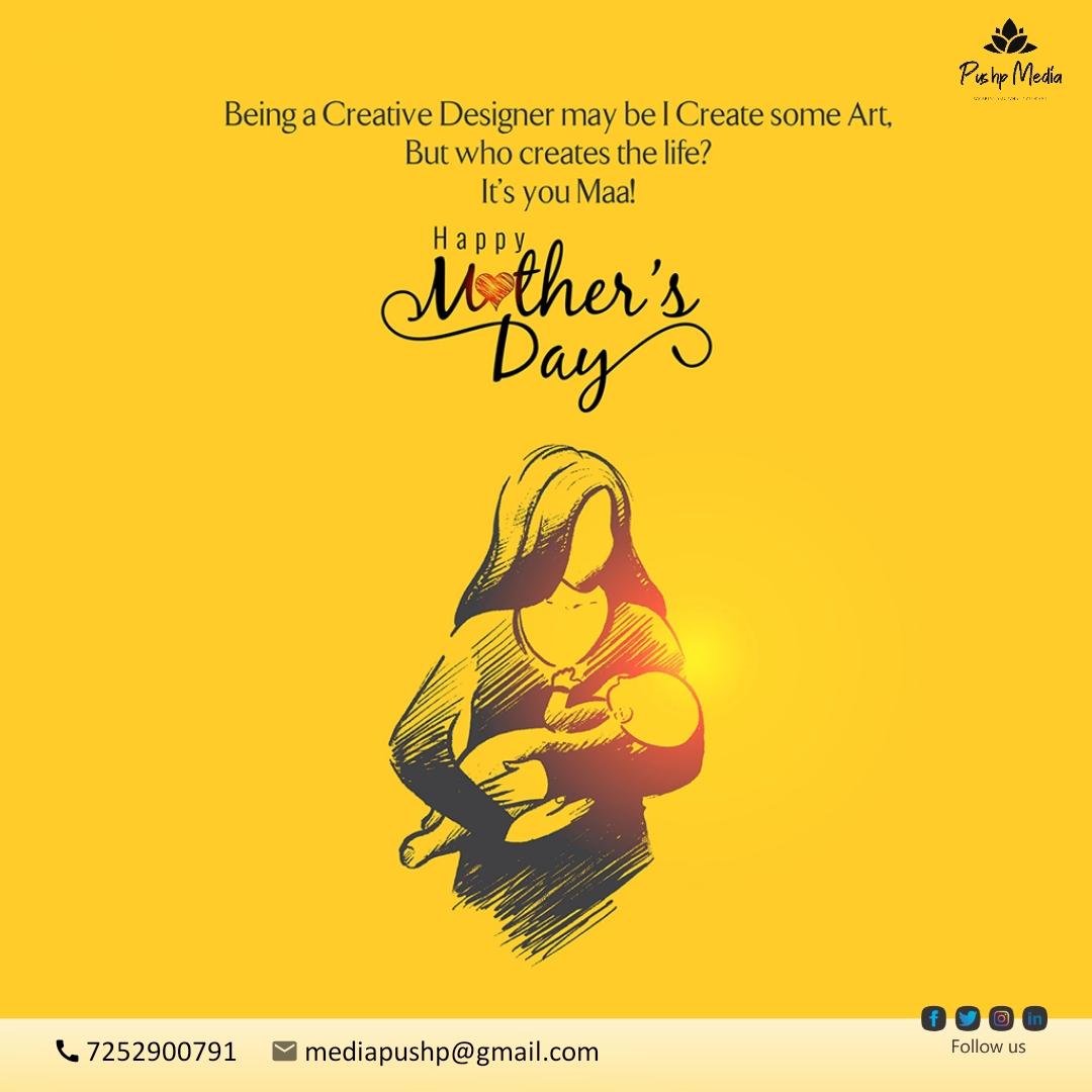 Pushp_Media's tweet photo. Happy Mother's Day❤️
#MothersDay https://t.co/YJsLD8vtyY