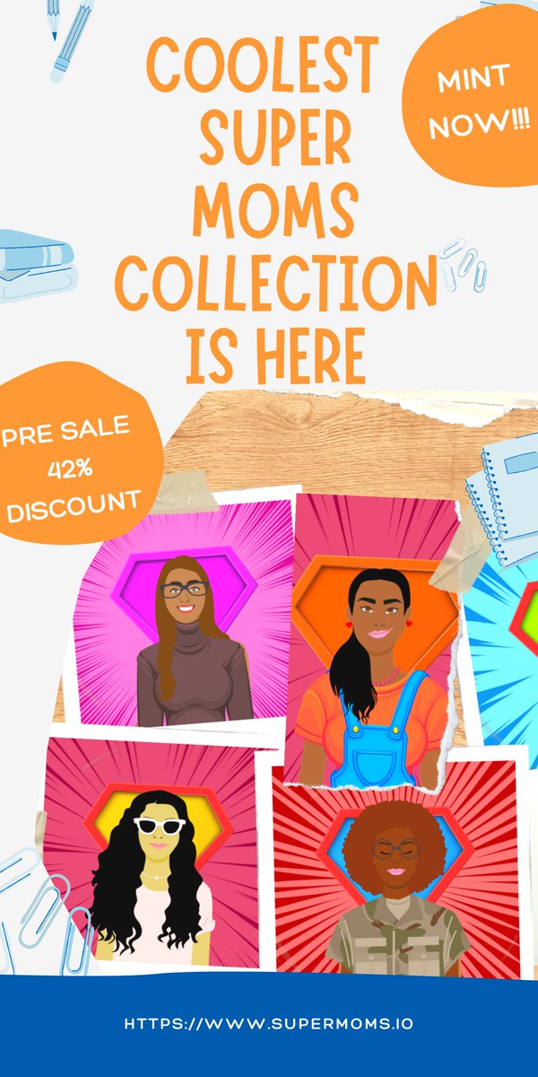 SuperMomsNFT's tweet photo. Mint your Super Mom on Mother's day!! Last day of the sale!!😍😍😍

With Eth being around 2500$  Make full use of it!

Best gift on Mother's day!
https://t.co/itiS7fIvVT
MInt @ https://t.co/IUsu6ZOJYQ

#NFT #nftsale #NFTcollectibles #raribleNFT #nftart #NFTs https://t.co/m3mYRNG6BK