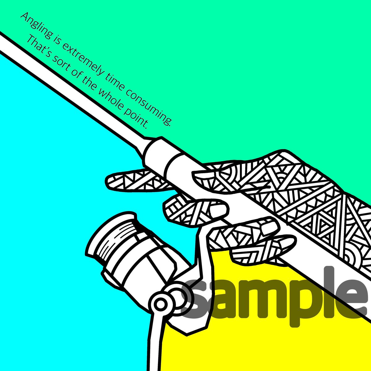 kyu_lineart's tweet image. 釣りＴデザイン🎣✏️

#Ｔシャツデザイン #NFTart #NFTJapan #釣り #イラスト #デジタルアート