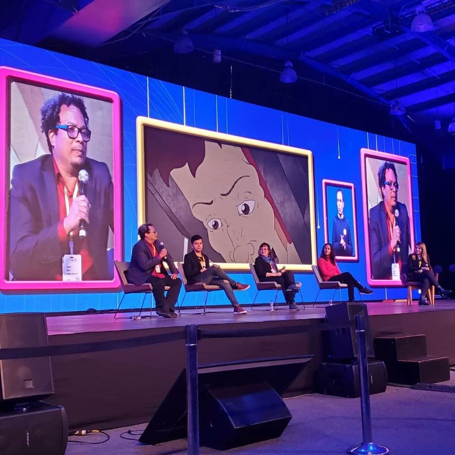 Hablando de nuestra película.