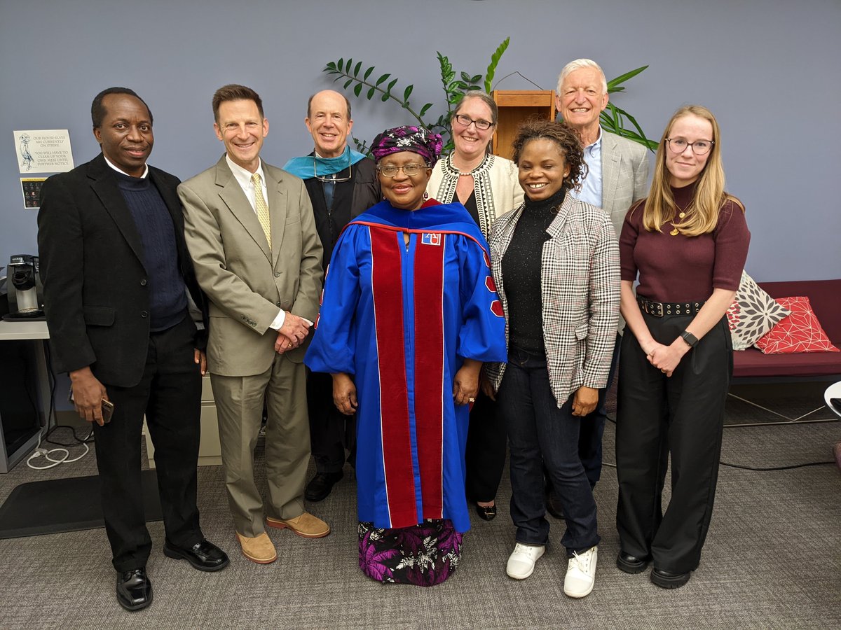 Dev4Security's tweet photo. Thank you @NOIweala for meeting with my @au_sis colleagues today: Ernest Ogbozor, Randy Henning, Jennifer Poole, Patricia @p_agupusi, @MilesKahler. Change Can't Wait! #2022AUGrad https://t.co/PCwqGvxDGO