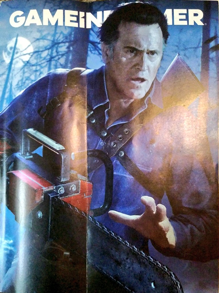 Rabble170's tweet photo. Reading Game Informer Issue 345. ❤️🎮 https://t.co/wLNYlhNSEP