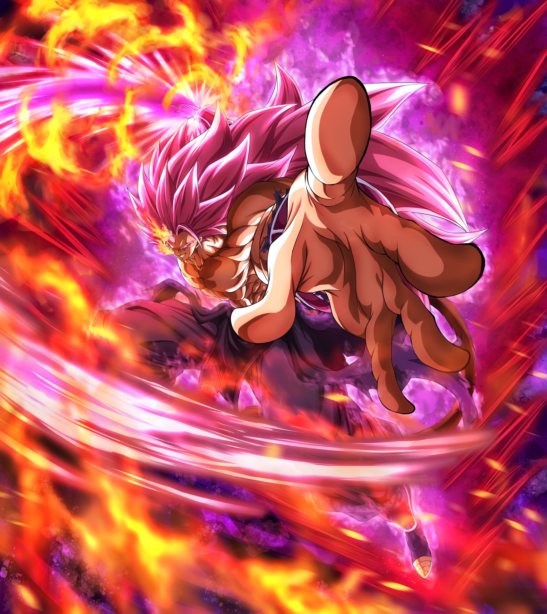 翠月 全てを滅する紅き焔 ドラゴンボール ドラゴンボールヒーローズ イラスト T Co Uexohwp2qj Twitter