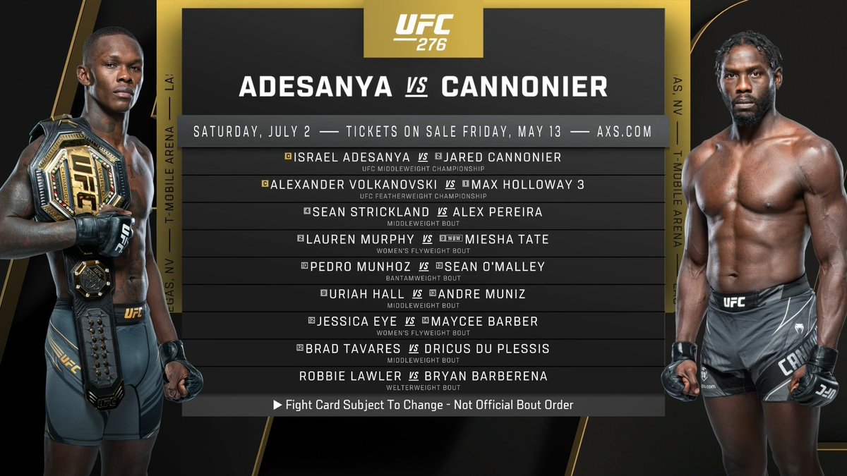 ufc tweet picture