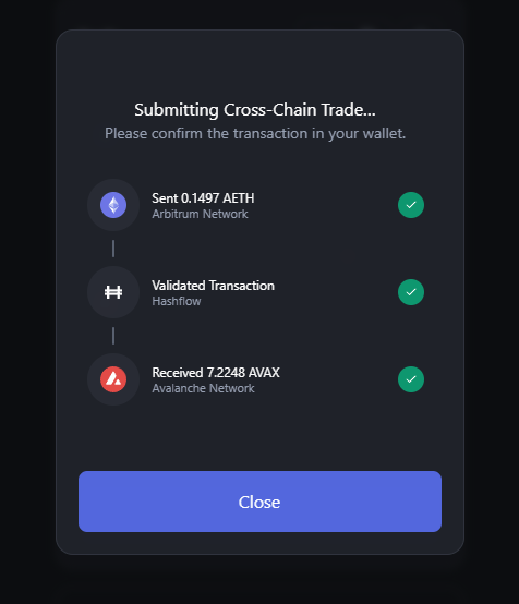 NantaXnft's tweet photo. EP1 - quick and easy cross chain swapping, well done 
@hashflow_ https://t.co/r9DVmlOlmw
