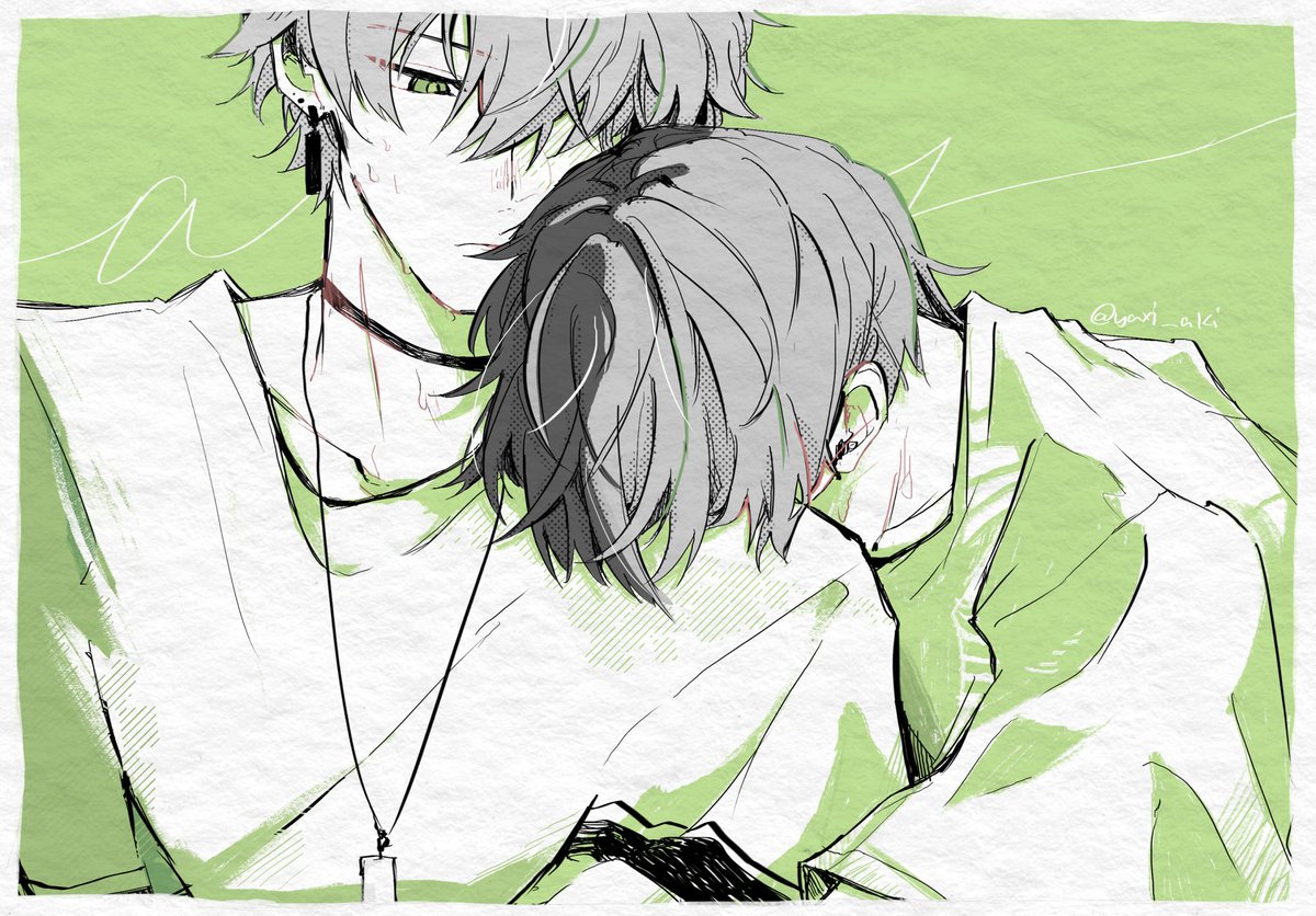 akishie_'s tweet photo. 🟩akitoya🟩

#prsk_FA #prsk_BL #彰冬 https://t.co/VbMViAmuvh