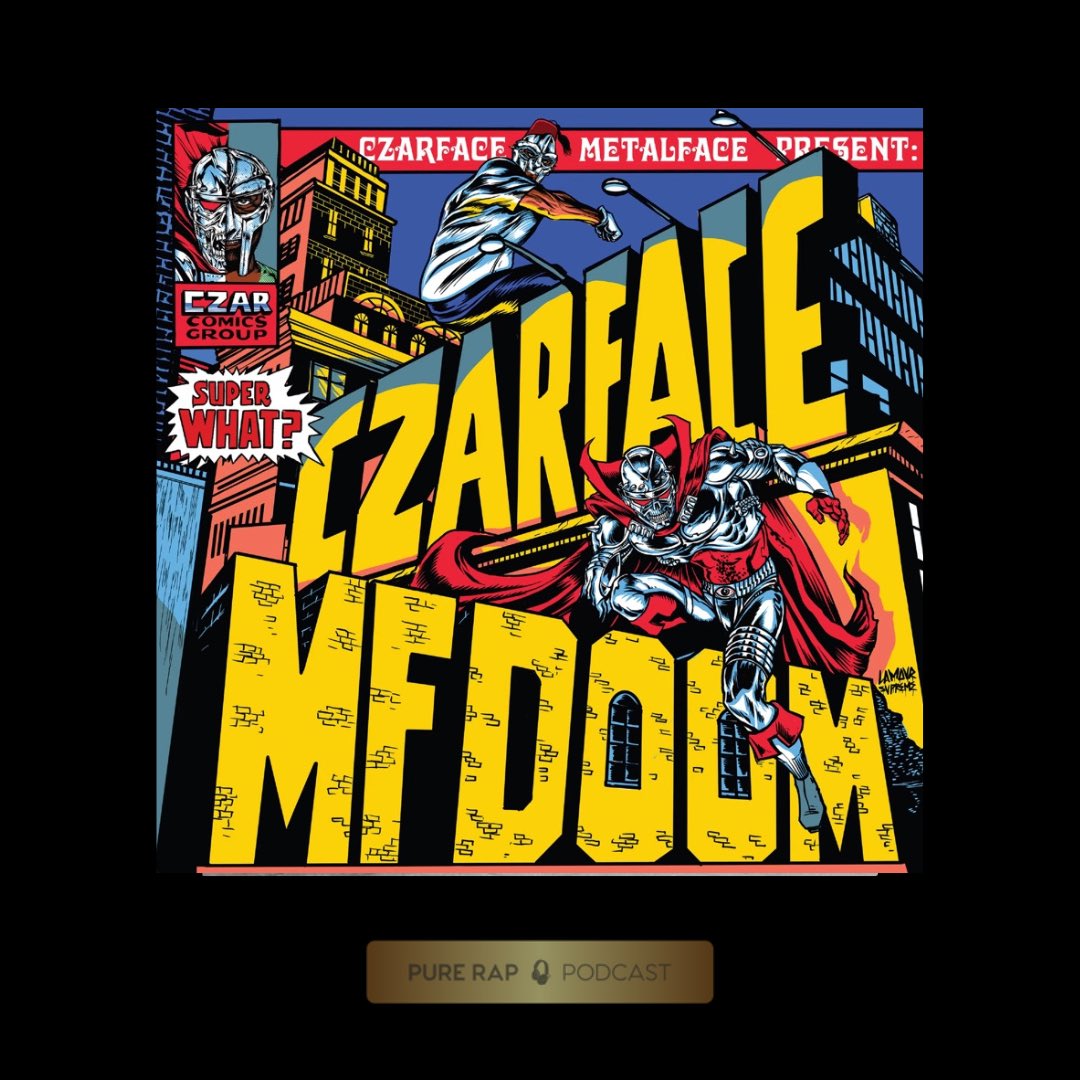 PureRapNetwork's tweet photo. On this day in 2021, Czarface & MF DOOM released their second collab album: Super What?
Name your fav tracks! ⬇️🔥
#Czarface #MFDOOM #Collab #SuperWhat #HipHop #OnThisDay https://t.co/ZwkZmzwZbx