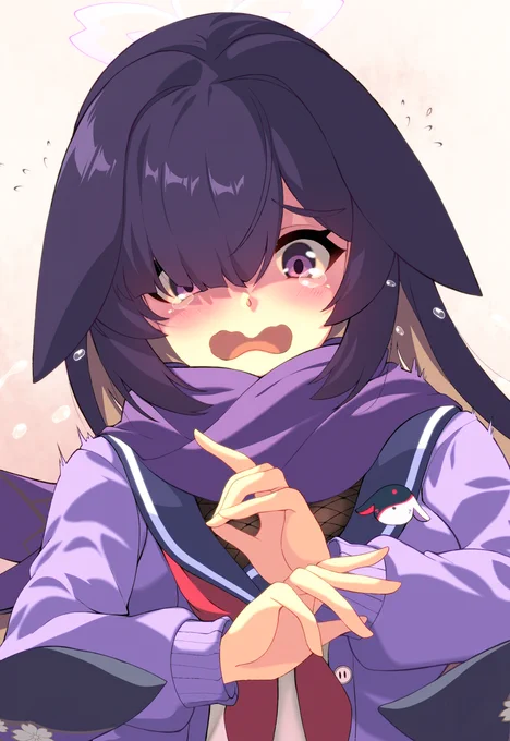 ツクヨ
#ブルアカ 
#ブルーアーカイブ 