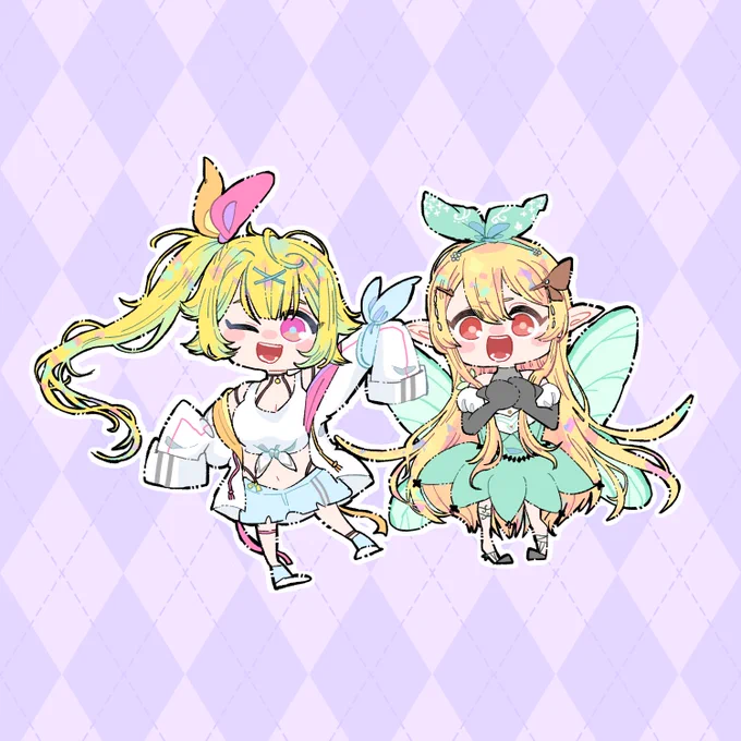 #PomuPaint #サラ星図

JPとENの金髪でロン毛でリボンとヘアピンついてる元気で可愛い女の子 