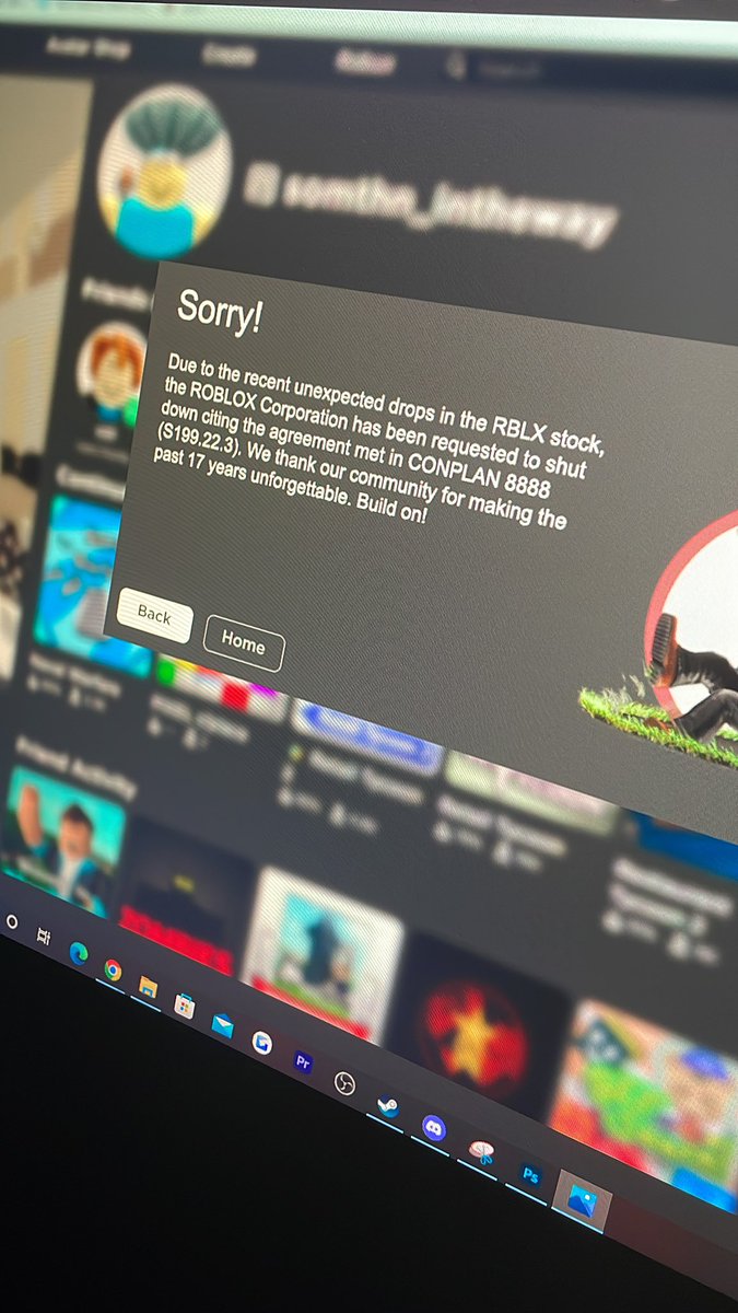 Uh guys? I just tried to buy ROBUX and I got this message… Anyone else? Is this the end? 😭😭#roblox #robloxdown