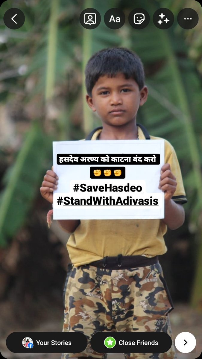 justkalyani's tweet photo. The result of the high temperature is not for the bourgeois it is for the proletariat who is the first victim. #SaveHasdeo #StandWithAdivasis @bhupeshbaghel
@renukabjp @AnusuiyaUikey @Chhotu_Vasava @MundaArjun @moefcc
@ChhattisgarhCMO
@IENearth 
@UNSCO_MEPP 
@UN4Indigenous https://t.co/t7An2UVK7g