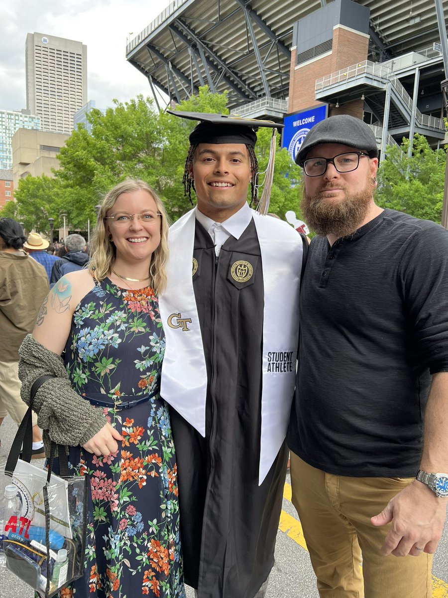 ExGaUSA's tweet photo. Great day celebrating @jor_yates’ graduation from @GeorgiaTech!  Ready for some @BearkatsFB! https://t.co/eLRb0jMPw6