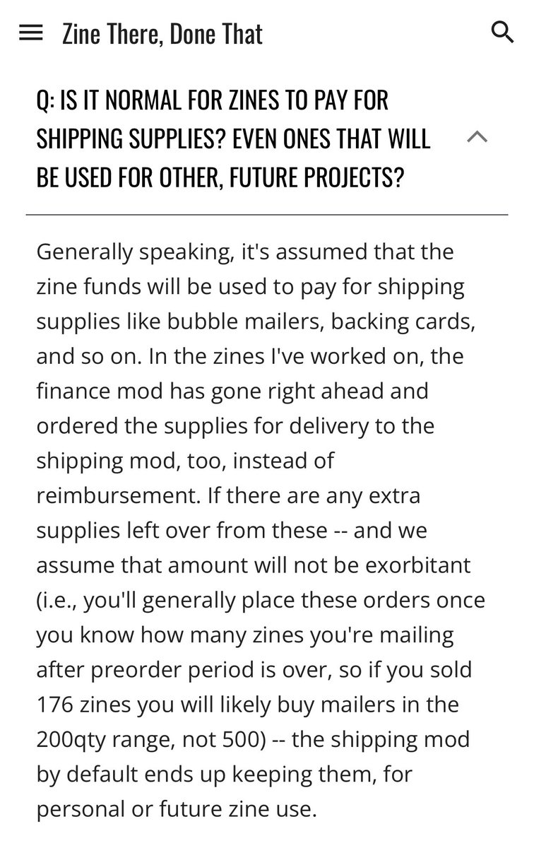 zinetheredoneit's tweet photo. Q: Who pays for shipping supplies?
A: The zine should; it's generally accepted that zine budgeting would include costs for mailers, bubble wrap, labels, etc. But not all shipping supplies are as simple. What about DYMO label printers? https://t.co/5JQ8QiVNO2 https://t.co/aJ6goxFYh1